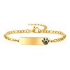 Customized Heart Bracelet For Baby Kids Child,  Waterproof Stainless Steel Link Adjustable, Personalized Name Cute Birthday Gift