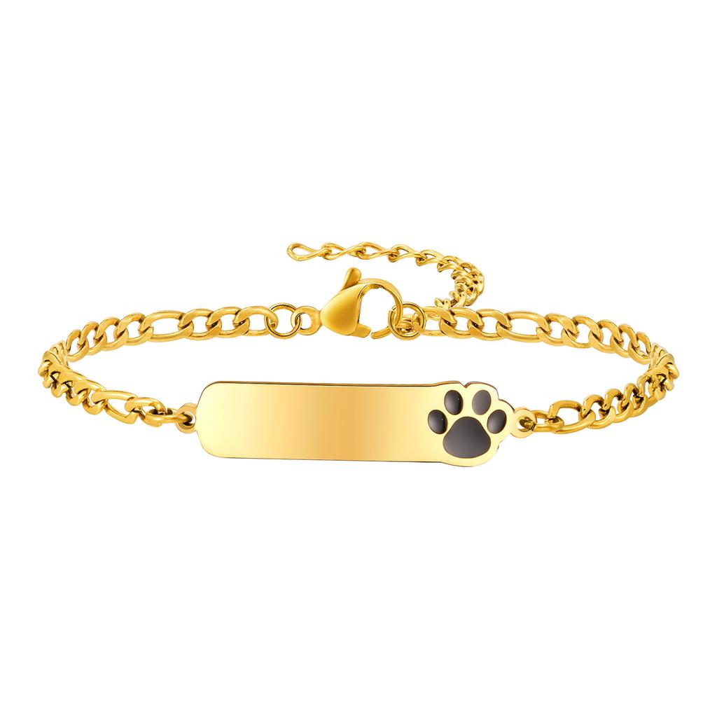 Customized Heart Bracelet For Baby Kids Child, Waterproof Stainless Steel Link Adjustable, Personalized Name Cute Birthday Gift