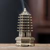 Good Symbolism Incense Burner Zinc Alloy Indoor Aromatherapy Creative Incense Burning  Gifts