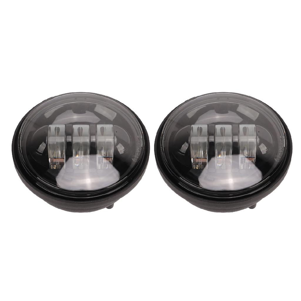 2Pcs LED Fog Lights Lamps White Light 4.5In IP67 Waterproof 10 To 32V 30W Driving Fog Lights for