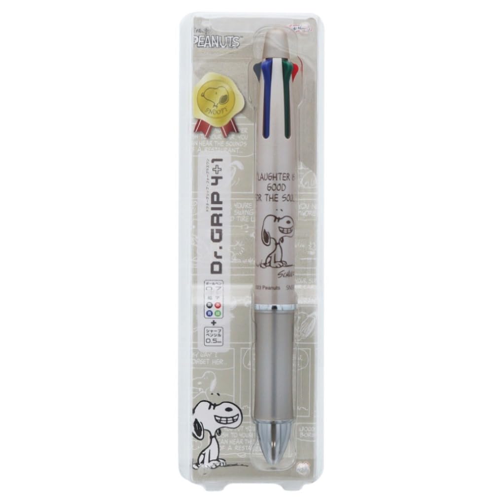 

Sunstar Stationery Snoopy Ручка Шампань Золото S4654986 Многофункциональная Dr.Grip 4+1