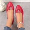 Shoes for Women Loafers Butterfly-Knot Breathable Slip on Shallow Flats Luxury Shoes Elegant Office Women Shoes Zapatos De Mujer