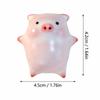 Ceramic Bubble Pig Tea Pet Cute High Temperature Resistant Safe for All Tea Sets Easy Clean Portable Tea Table Ornament Gift