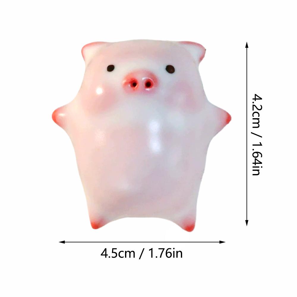 Ceramic Bubble Pig Tea Pet Cute High Temperature Resistant Safe for All Tea Sets Easy Clean Portable Tea Table Ornament Gift