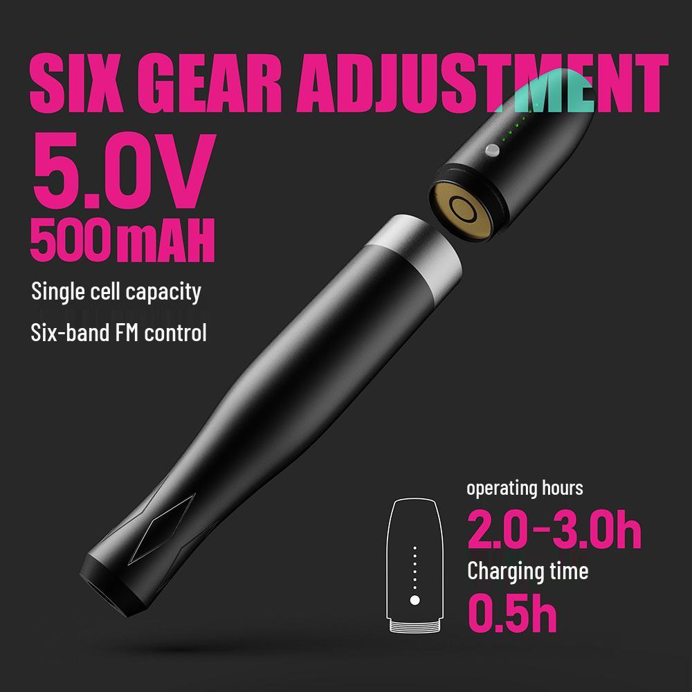 All-in-One Rechargeable Microblading and Tattoo Machine for Eyebrows, Eyes, and Lips