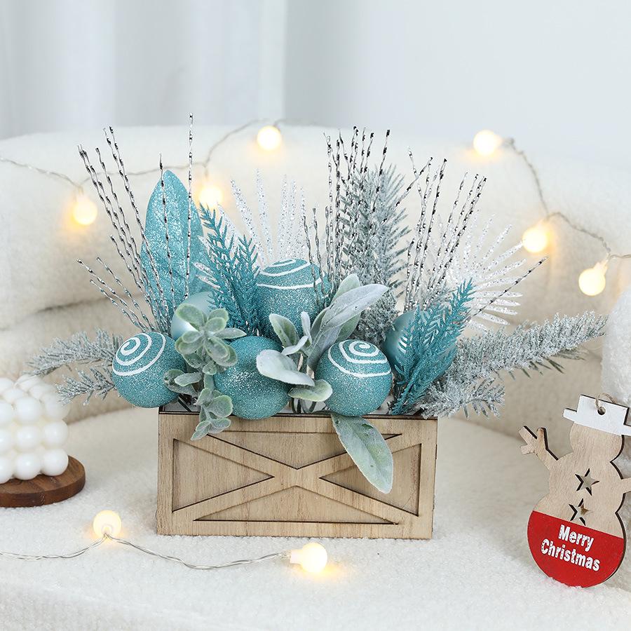 Luminous Mini Christmas Tree Set - Desktop Decoration and Gift