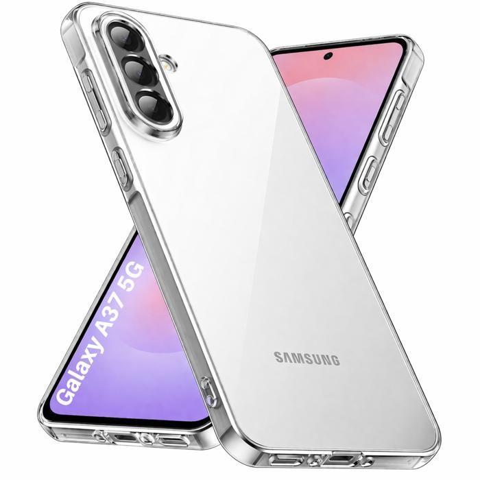Coque pour Samsung Galaxy A37 5G - Silicone Gel TPU Transparent Protection Souple Ultra Mince Phonillico®
