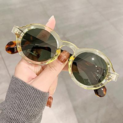 Gepolariseerde Zonnebril UV-bescherming Jaren 90 Retro Stijl Winddicht Unisex Bril Ronde Lens Blokkeert Zonlicht Vakantie Strand Bril Outdoor Oogmode