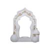 Resin Castles Figurine Ornament Eid Ramadans Festival Tabletop and Shelf Diplay Decors for Interior Decoration Purposes