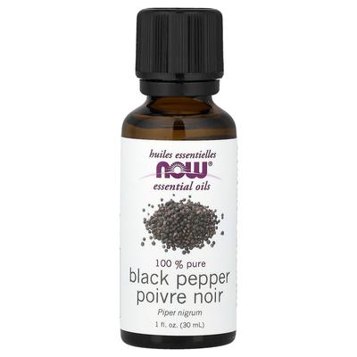 Now Foods Essential Oil Black Pepper Oil, 30ml (1 Fl Oz)