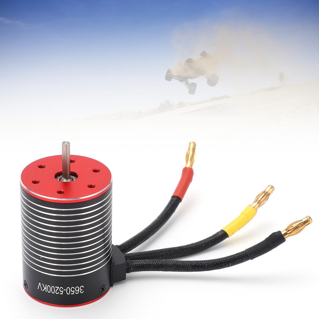 5200KV Waterproof Brushless Motor for RC Car 3650 Universal Type Brushless Motor