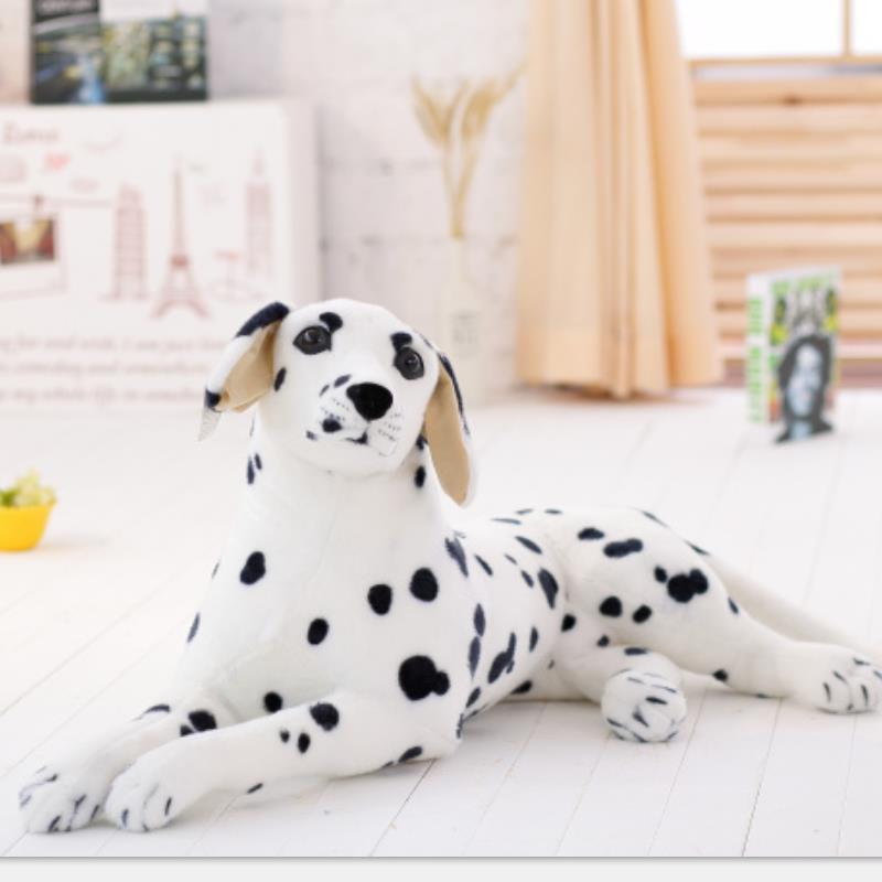 Lifelike plush toy Giant Dalmatian Dog Stuffed Animals Dog Plush Toys Gift For Birthday