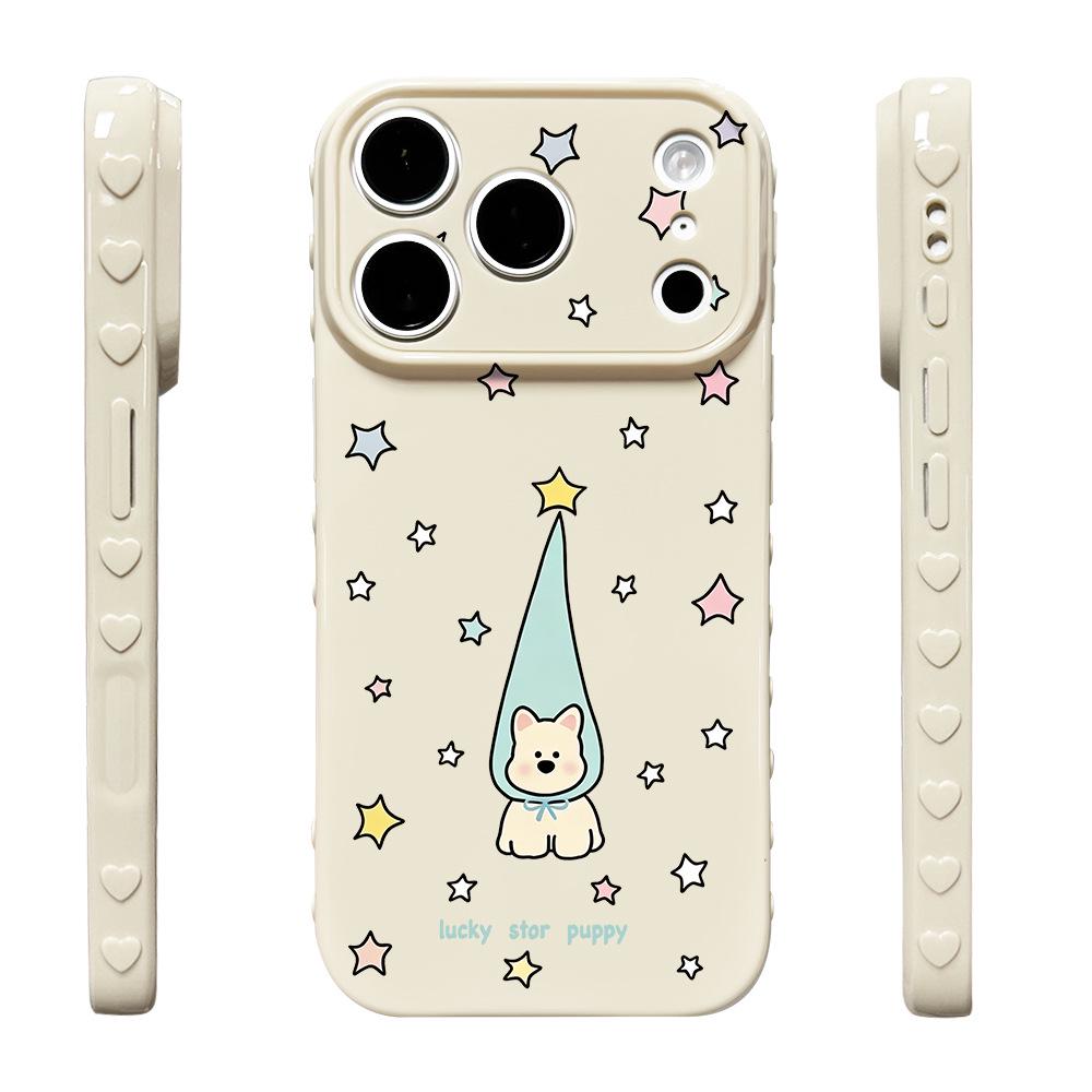 Long-hat Dog iPhone Case: Drop-proof for iPhone 15/16/17/17 Pro - Trendy New Design