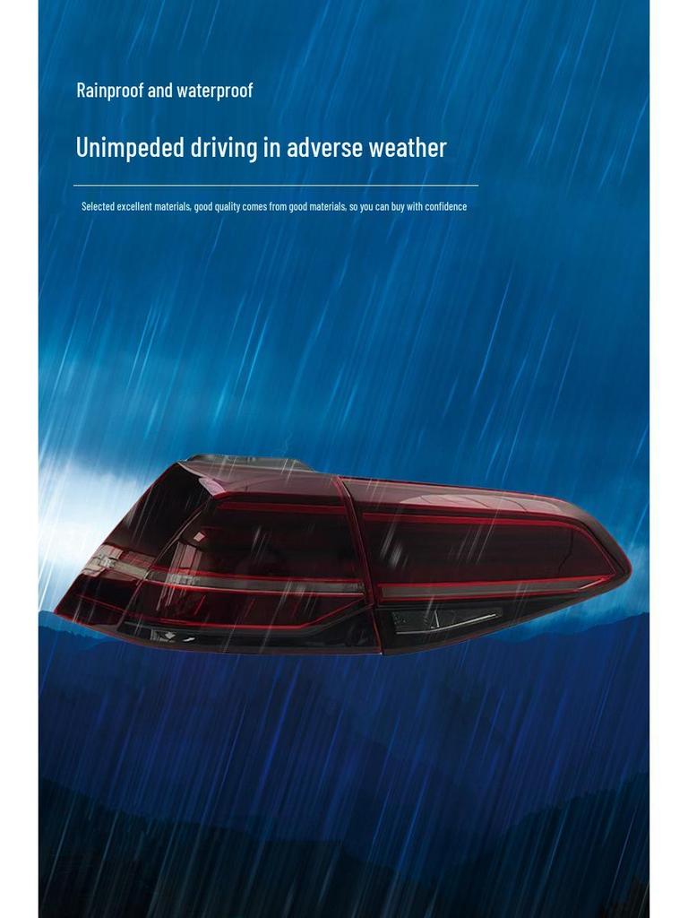 LED Daytime Running & Flowing Rear Tail Light for 2013-2020 Volkswagen Golf 7