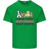 Anything That Farts Funny Vegan Vegetarian Unisexs Light Cotton TShirt
