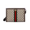 Ophidia GG Logo Canvas Clutch Herren Clutch Ebenholzbraun 760243-96IWT-8745