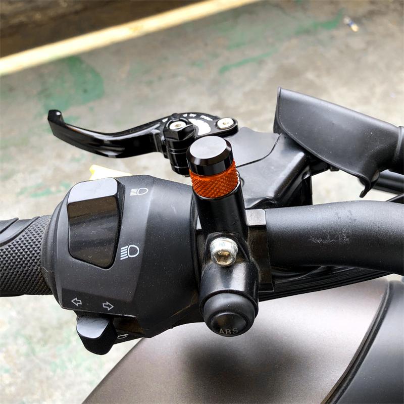 Motorrad M10 * 1,25 CNC Aluminium Spiegel Loch Stecker Schrauben Bolzen Für Triumph Trident 660 Trident660 2022