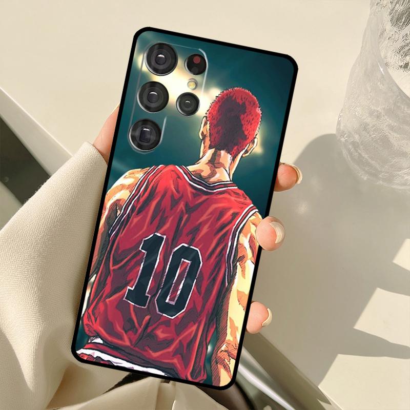 

Чехол аниме Slam Dunk для Samsung Galaxy S22 Ultra S20 FE Note 20 Note 10 S8 S9 S10 Plus S21 Ultra Cover Note 20 Ultra