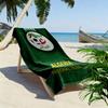 Algeria National Football Team Print Beach Towel, Large Soft Quick Dry Towel for Beach Camping Swimming