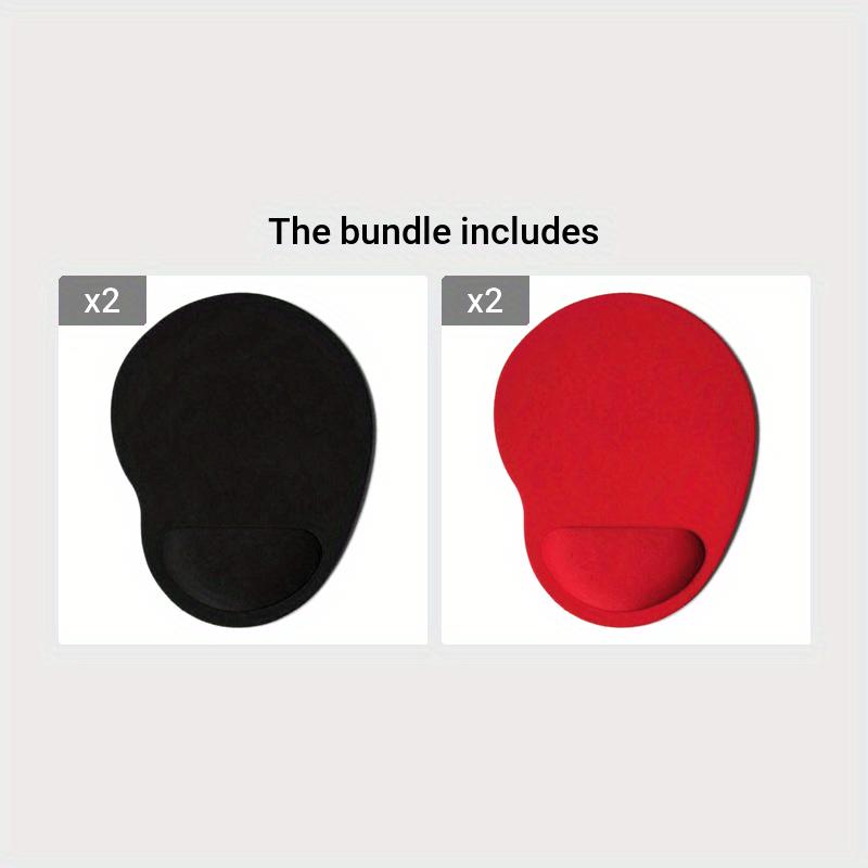 Mouse pad: Mousepad confortabil și durabil pentru laptop - suport pentru încheietura mâinii pentru confort maxim! Potrivit pentru femei și bărbați