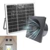 Vysoce účinný solární ventilační systém Odsávací ventilátor 3W Venkovní ventilační řešení pro skleníky a přístřešky pro zvířata