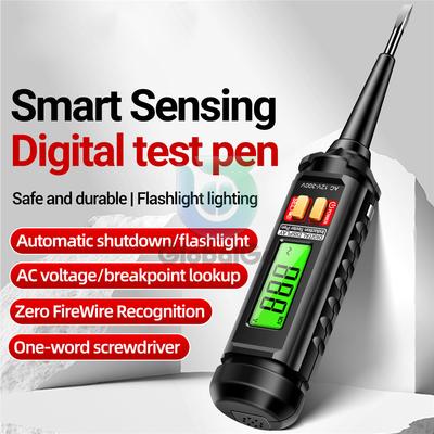 AC12V-300V Digitaler Spannungsprüfer Tester Stift Berührungslos Tragbar Schraubendreher Indikator Spannungen Tester Messgerät Werkzeuge