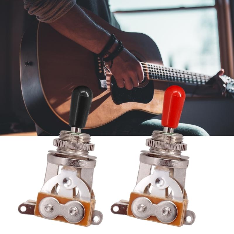 Guitar 3 Way Toggle Switch Pickup Selector Switch Replacement Electric Guitar Pickup Switch Durable Guitar Parts