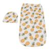 Swaddle Sack Soft Elastic Anti Startle Baby Swaddle Blanket Hat Set Newborn Wrap Baby Hat Set for 0
