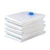 Transparent Blue Edged Travel Vacuum Compression Bag for Clothes - Moisture-Proof & Thickened