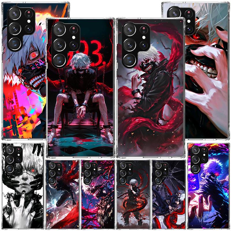 G-Ghoul Tokyo Kaneki Ken Phone Case For Samsung Galaxy S24 S25 Edge S26 Ultra S23 S22 S21 Plus S20 FE + Personalized Print Cover