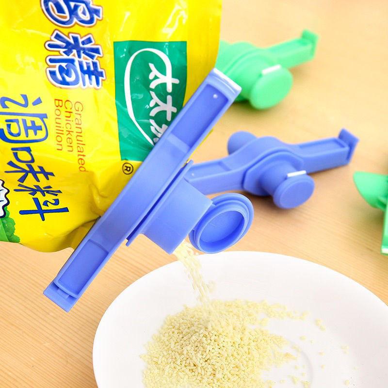 3PCS Plastic Bags Clothespins for Kitchen Food Bags Stick Clip Close Items Gadget Clip Closure Soldering Tweezers for Food Bags