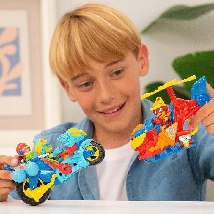 Super Zings Things Turbo Ice + Egzoszkielet Superthings Seria 11 12 Pojazd
