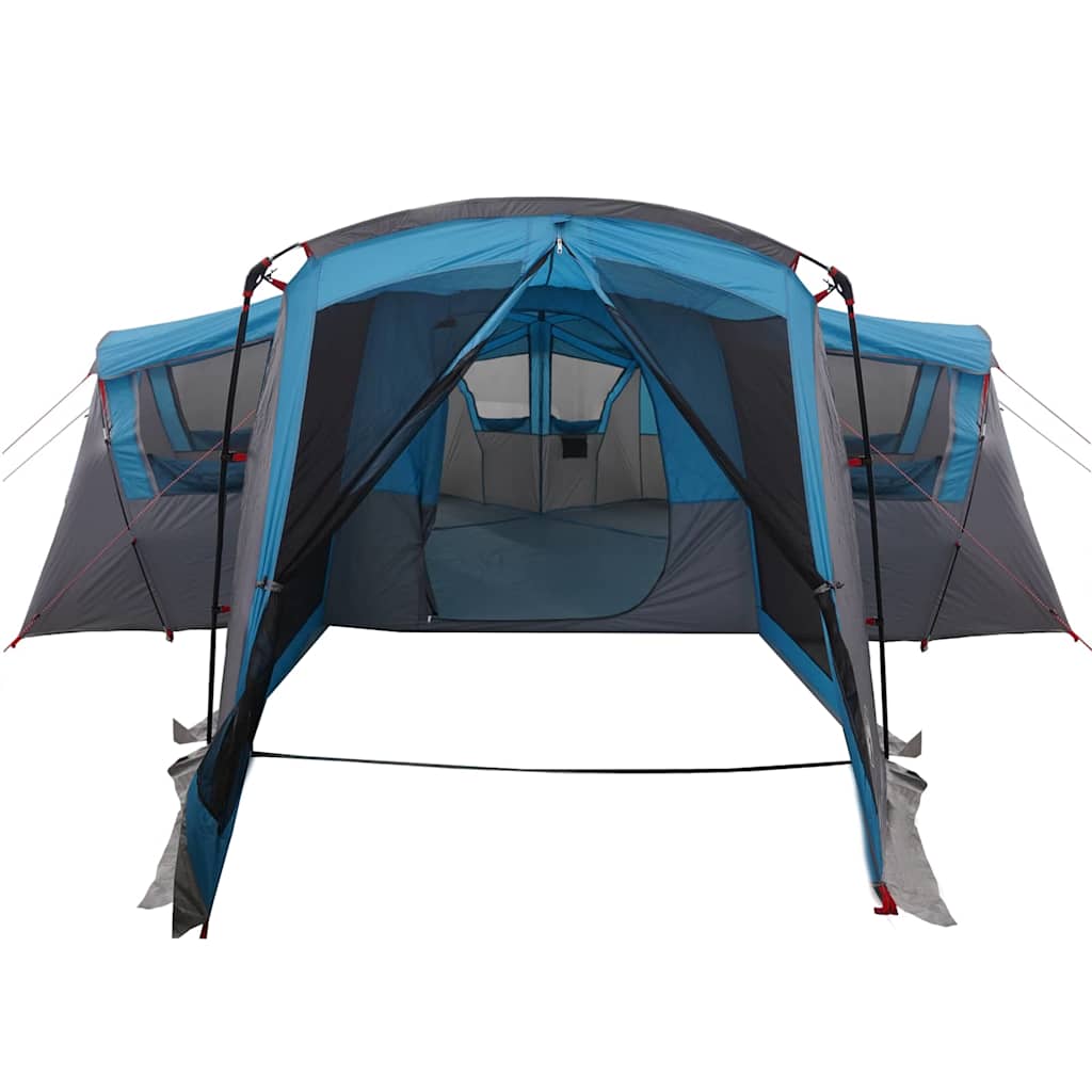 Family Tent for 20 Persons Blue and Gray 745 x 700 x 217 cm