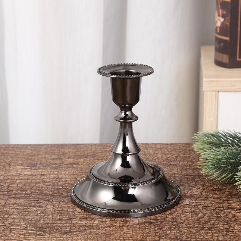 Elegant European Candlestick for Weddings, Candlelight Dinners, and Home Decor