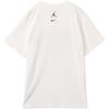Jordan Marke MJ MVP SS25 Rundhals Mode Weich Vielseitig Kurzarm T-Shirt Unisex Oberteile Weiß IB7524-100