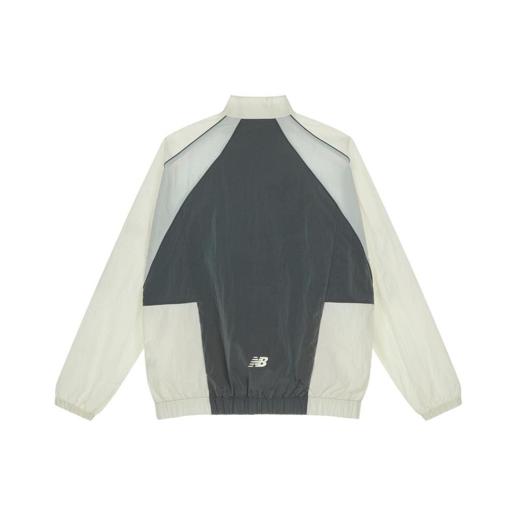 New Balance Jackets Unisex Gray Stand Collar Moderate Other NAE24011-DKG