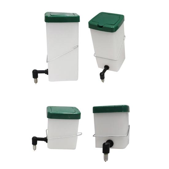 0.5/1L Automatic Rabbit Drinker Leak-proof Lid Design Fountain Splash Proof Water Dispenser Drinking Equipment
