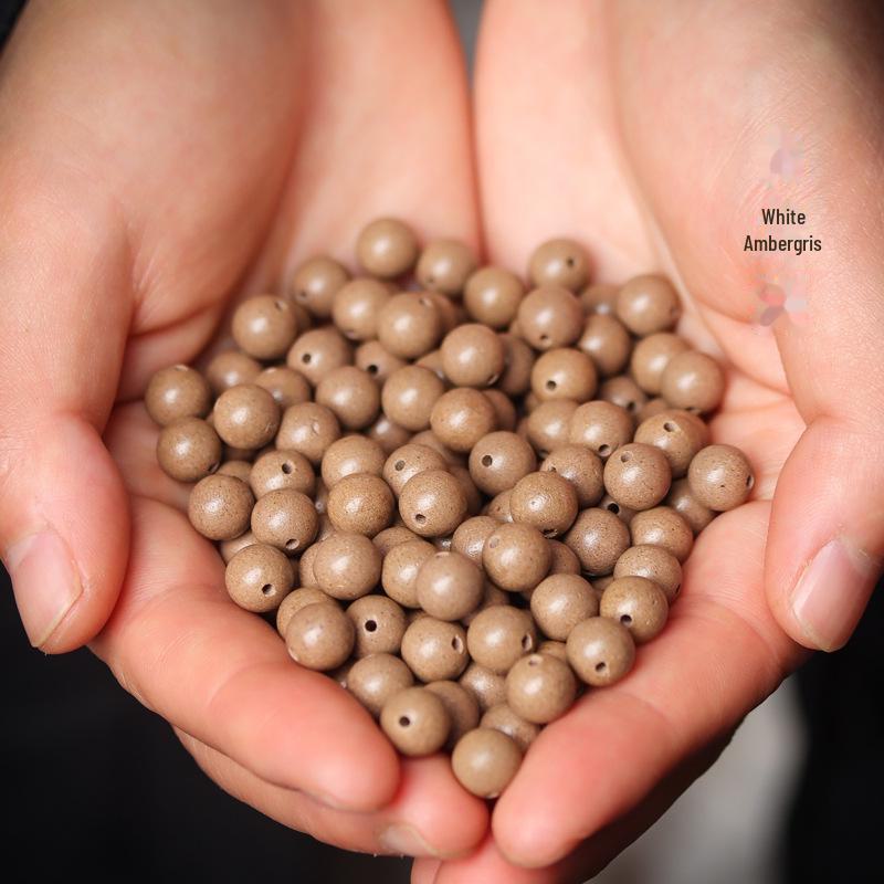 Ancient Ginseng Incense Beads Bracelet: Natural DIY Medicinal Incense Beads for Portable Relaxation