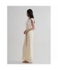 8seconds Jewel Embellished Asymmetrical Short Sleeve T-Shirt Ivory
