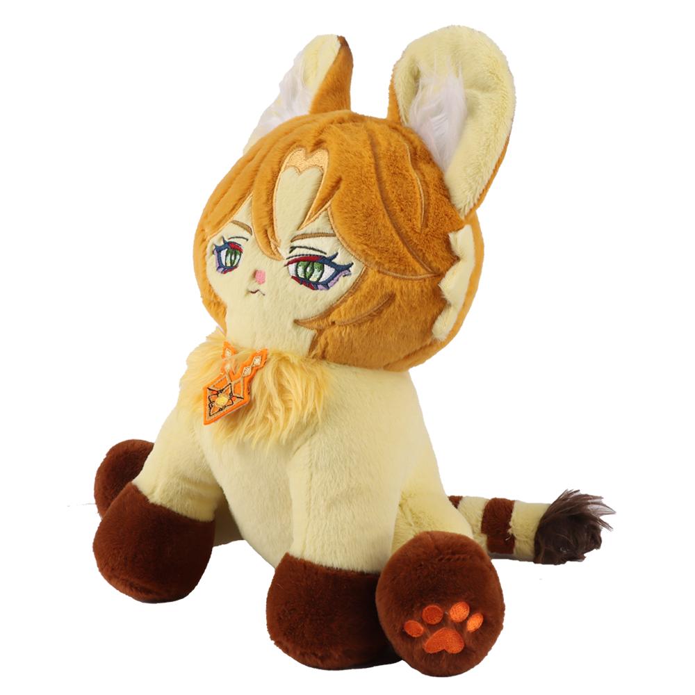 Kawaii Kreslená Plyšová Hračka Anime Populární Hry Genshin Impact Mavuika Citlali Plyšová Vycpaná Hračka Dětská Panenka Narozeninový Halloweenský Dárek