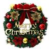 Christmas Wreath Garland Decoration Hanging Ornament for Hotel Mall Holiday Party Supplies