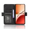 OPPO F27/Reno 12F 5G Leather Flip Case with Multi-Card Slots