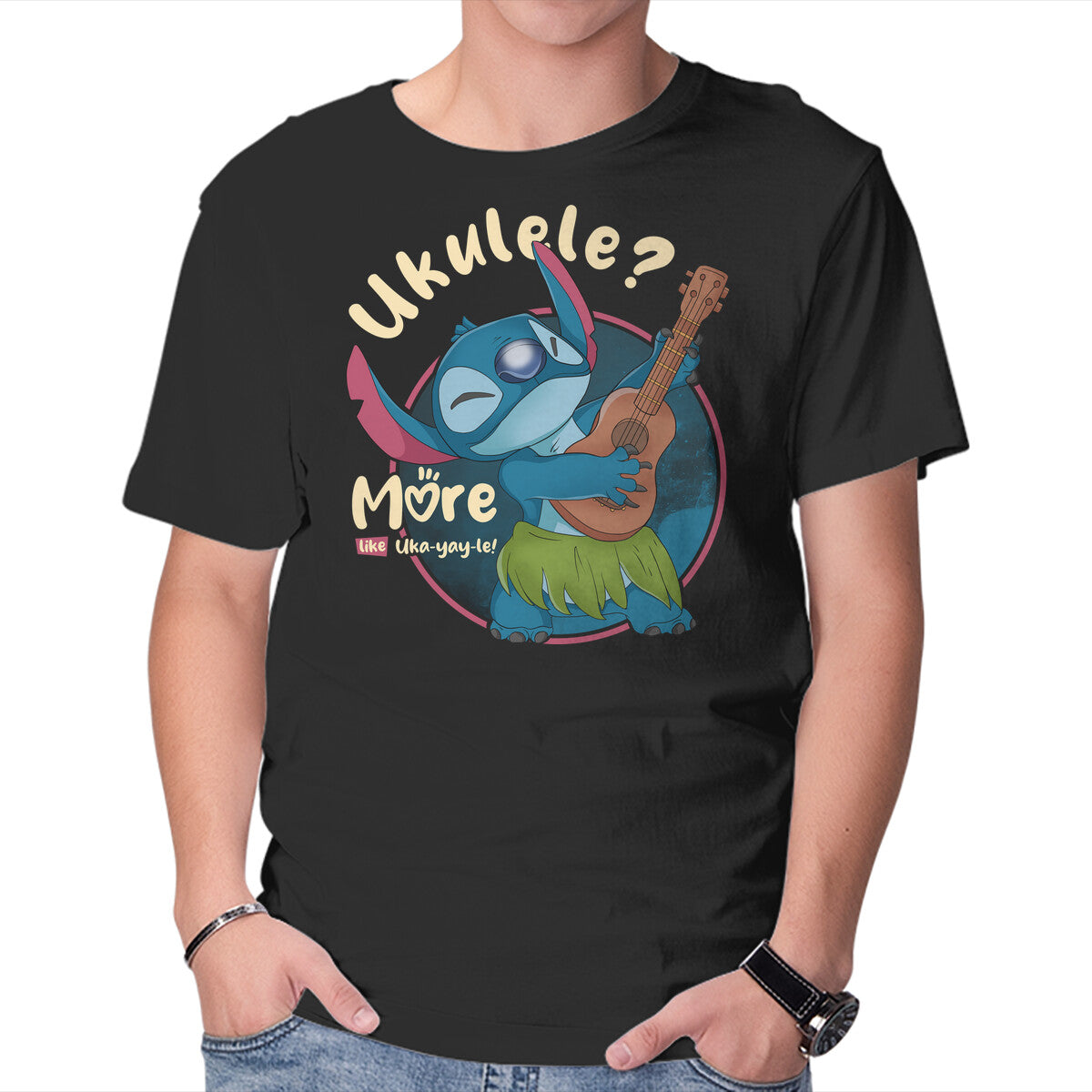 Unisex Crew Neck T-Shirt Uka Yay Le Graphic Short Sleeve Casual Tee XXXL