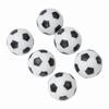 White and Black 32mm Foosball Table Football Replacement Balls (Pack of 6)
