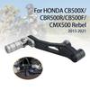 For HONDA CB500X CBR500R CB500F CMX500 Rebel 2013-2023 Adjustable Folding Gear Shifter Shift Pedal Lever Motorcycle Accessories