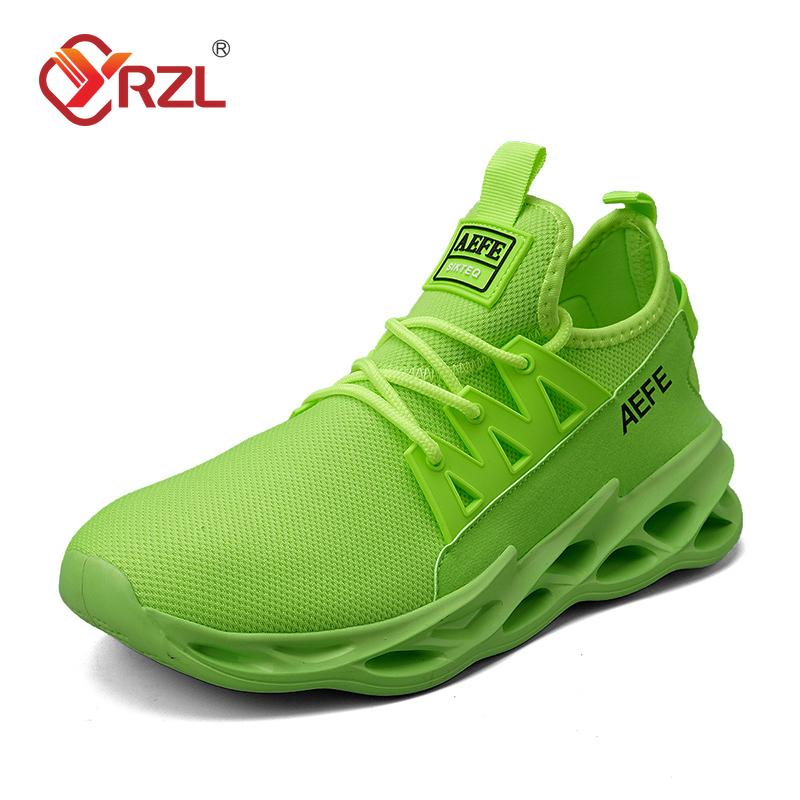 

YRZL 2025 Men Sneakers Slip on Breathable Lightweight Non Slip Walking Shoes Comfortable Casual Outdoor Sneakers for Men Size 47 40