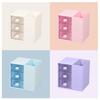 Practical Large Capacity Pen Holder Multifunctional Drawer Type Plastic Storage Holder for Students