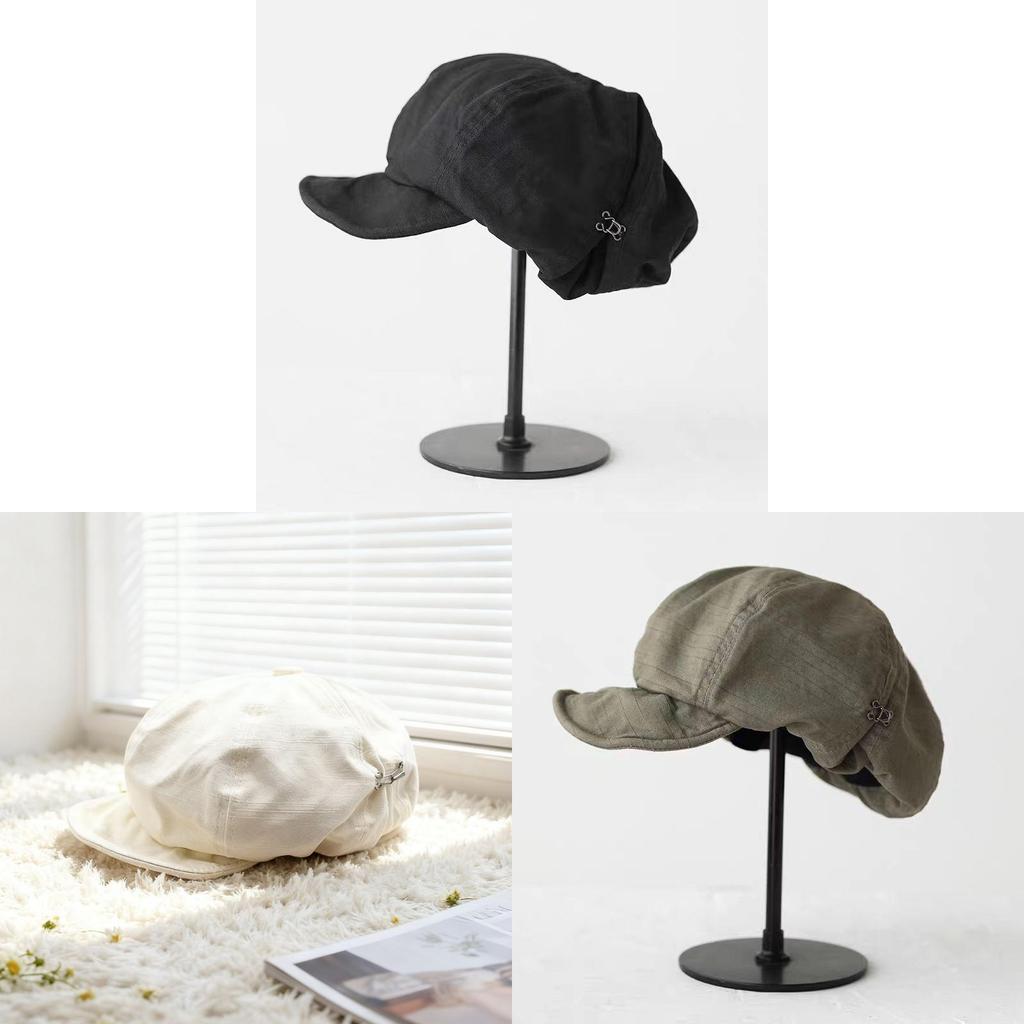 Summer Designer Beret Hat With Breathable Polyester Fabric For Women And Art Lovers
