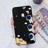 Case For Samsung Galaxy A30 A30S Artistic Style Soft Smooth Liquid Silicone Camera Protective Back Cover For Samsung A30S Funda