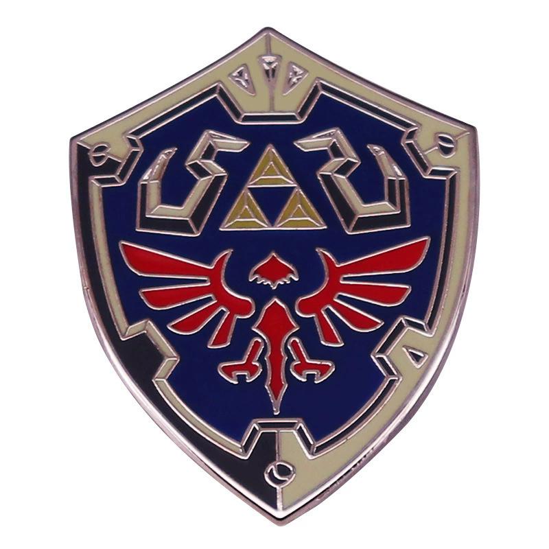 The Legend of Zelda Enamel Pins Anime Zelda Manga Brooches for Women Men Lapel Pins Badges on Backpack Clothes Accessories Gifts
